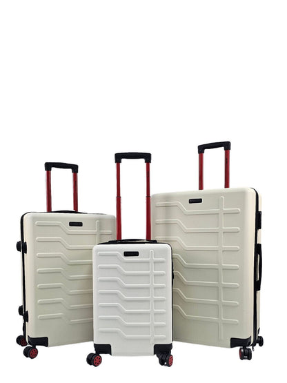 Hard Shell 4 Wheel Classic Luggage Suitcase Set