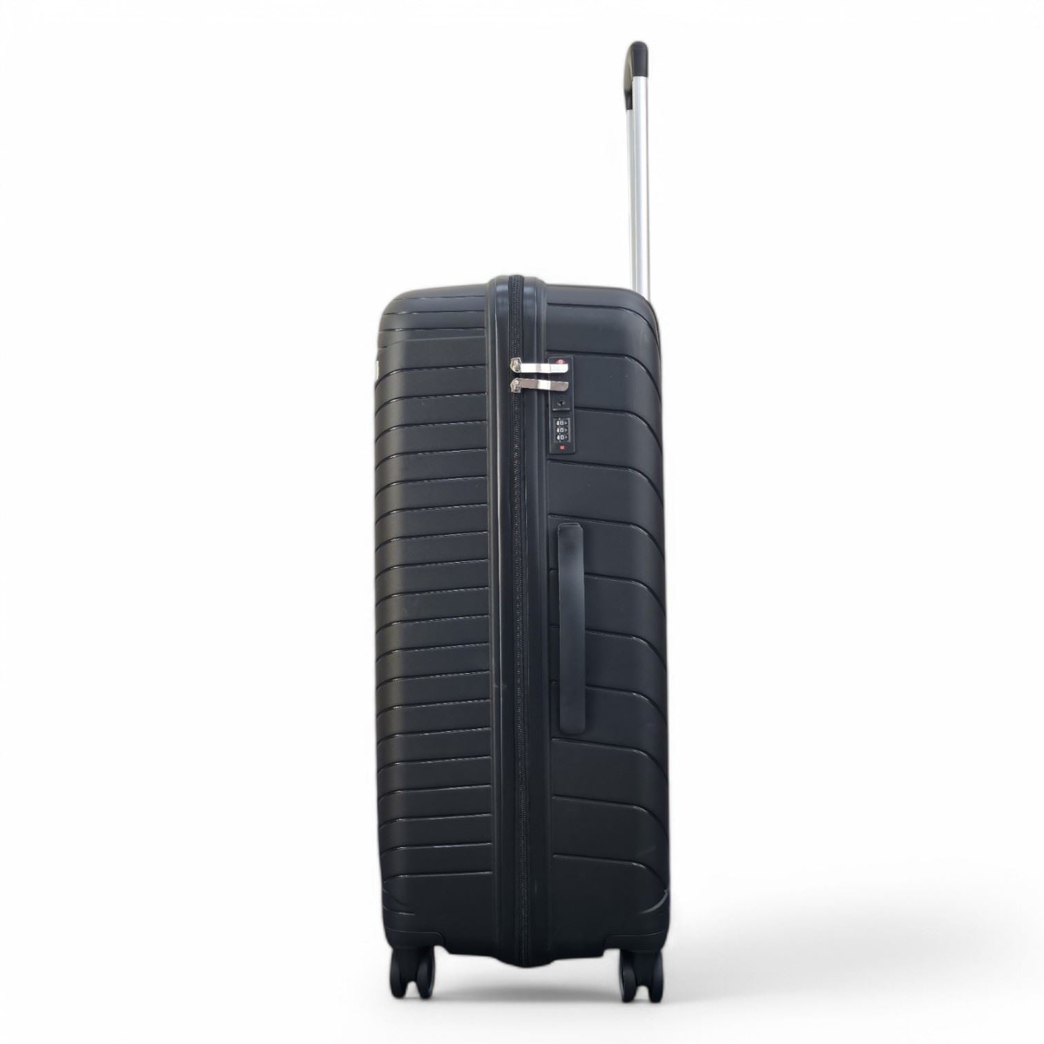 Chita Large Hard Shell Suitcase in Black