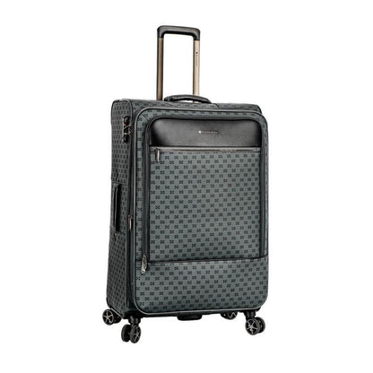 Cleveland Large Soft Shell Suitcase in Grey