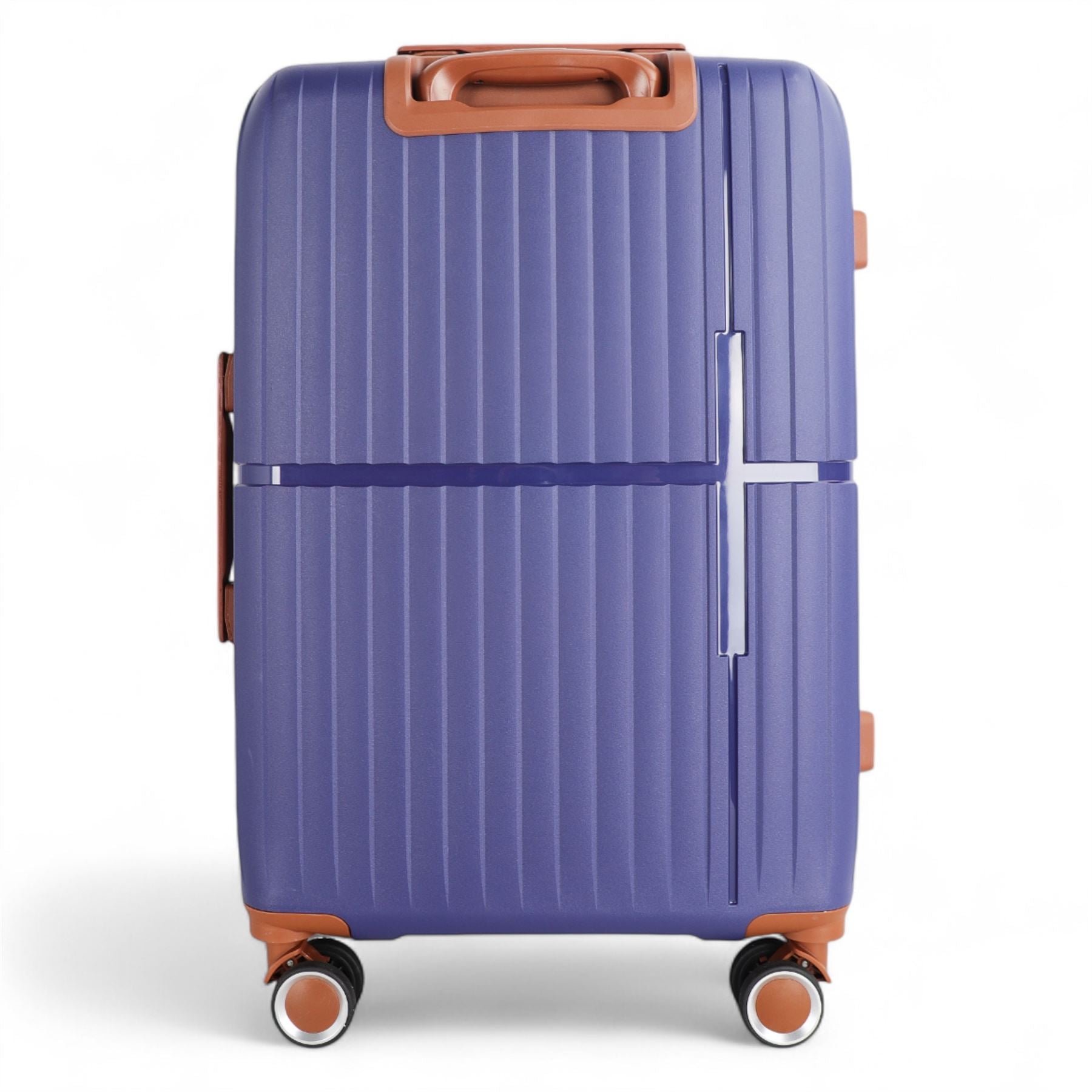 Corowa Large Hard Shell Suitcase in Teal Blue