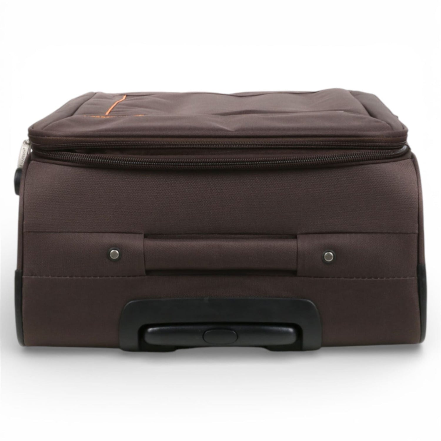 Carrollton Medium Soft Shell Suitcase in Brown