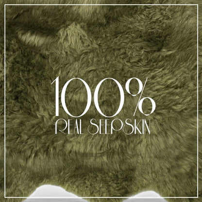 Genuine Sheepskin Double Natural Fluffy Silky Soft Real Wool Rug