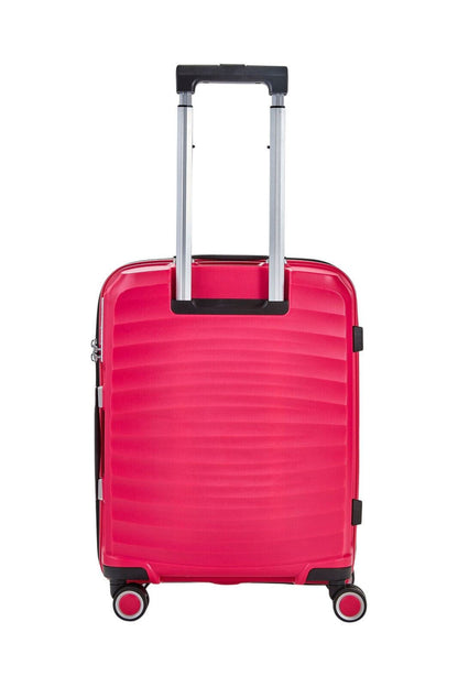 Altoona Cabin Hard Shell Suitcase in Pink