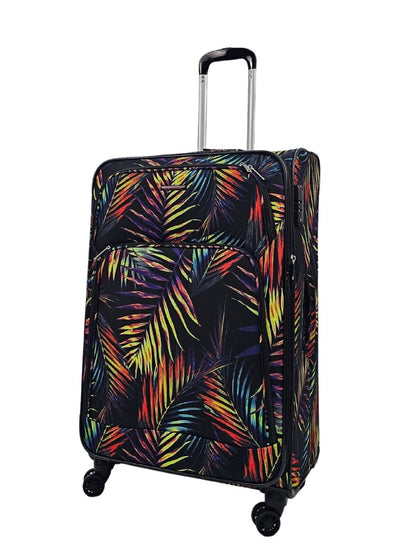 Ashville Large Soft Shell Suitcase in Leaf