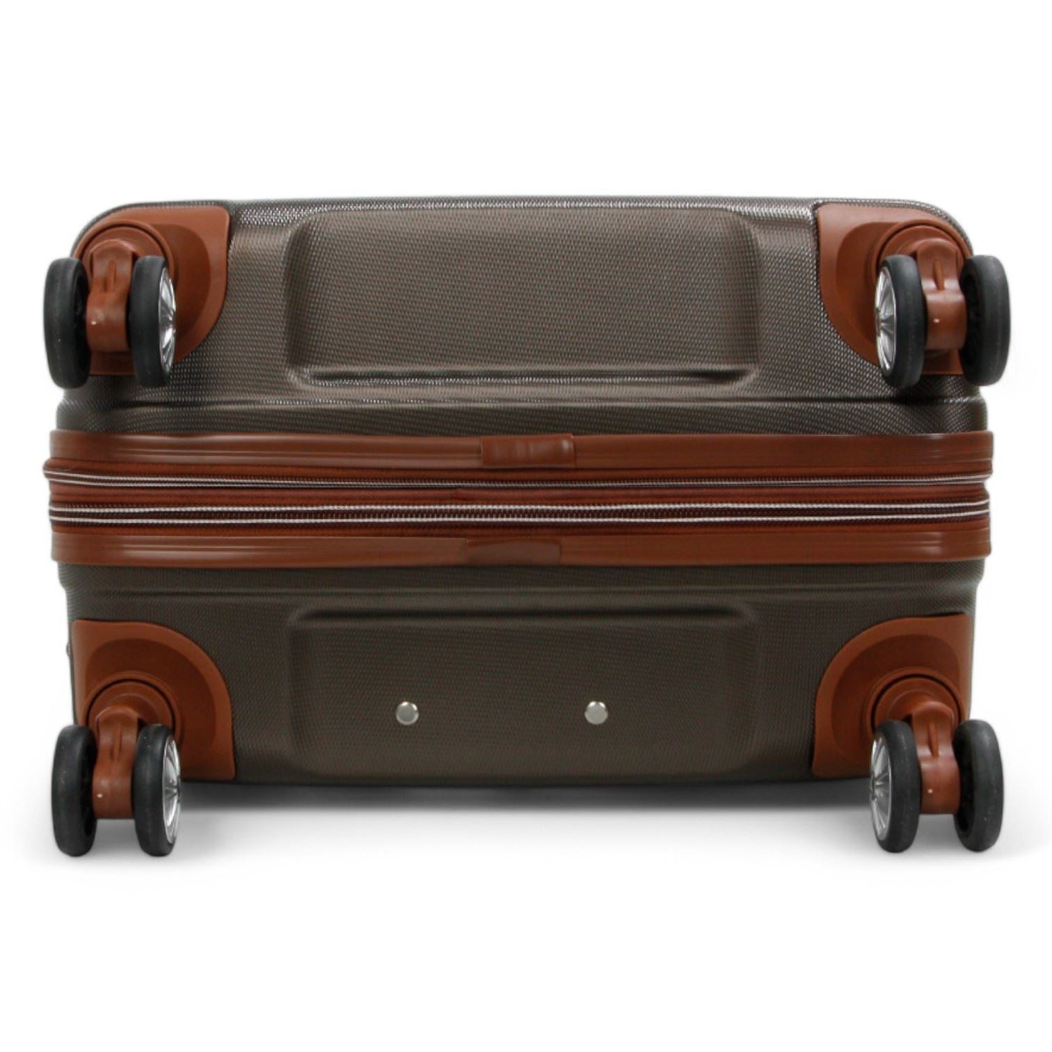 Armidale Medium Hard Shell Suitcase in Coffee