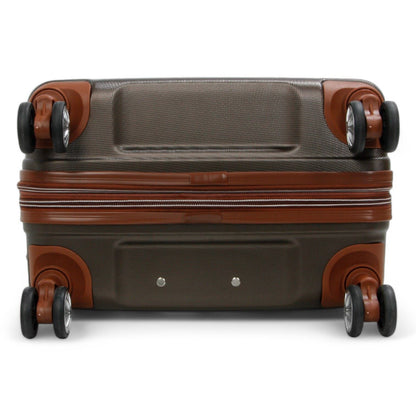 Armidale Medium Hard Shell Suitcase in Coffee