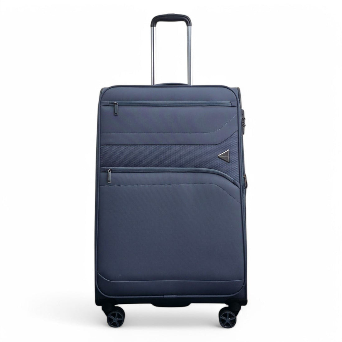 Corby Large Soft Shell Suitcase in Grey