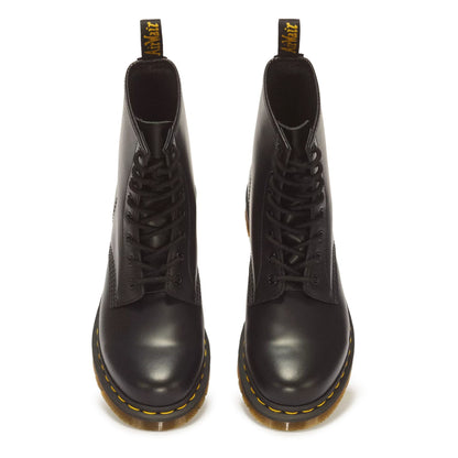 Dr Martens 1460 Black Smooth Leather 8-Eye Combat Boots - 11822006