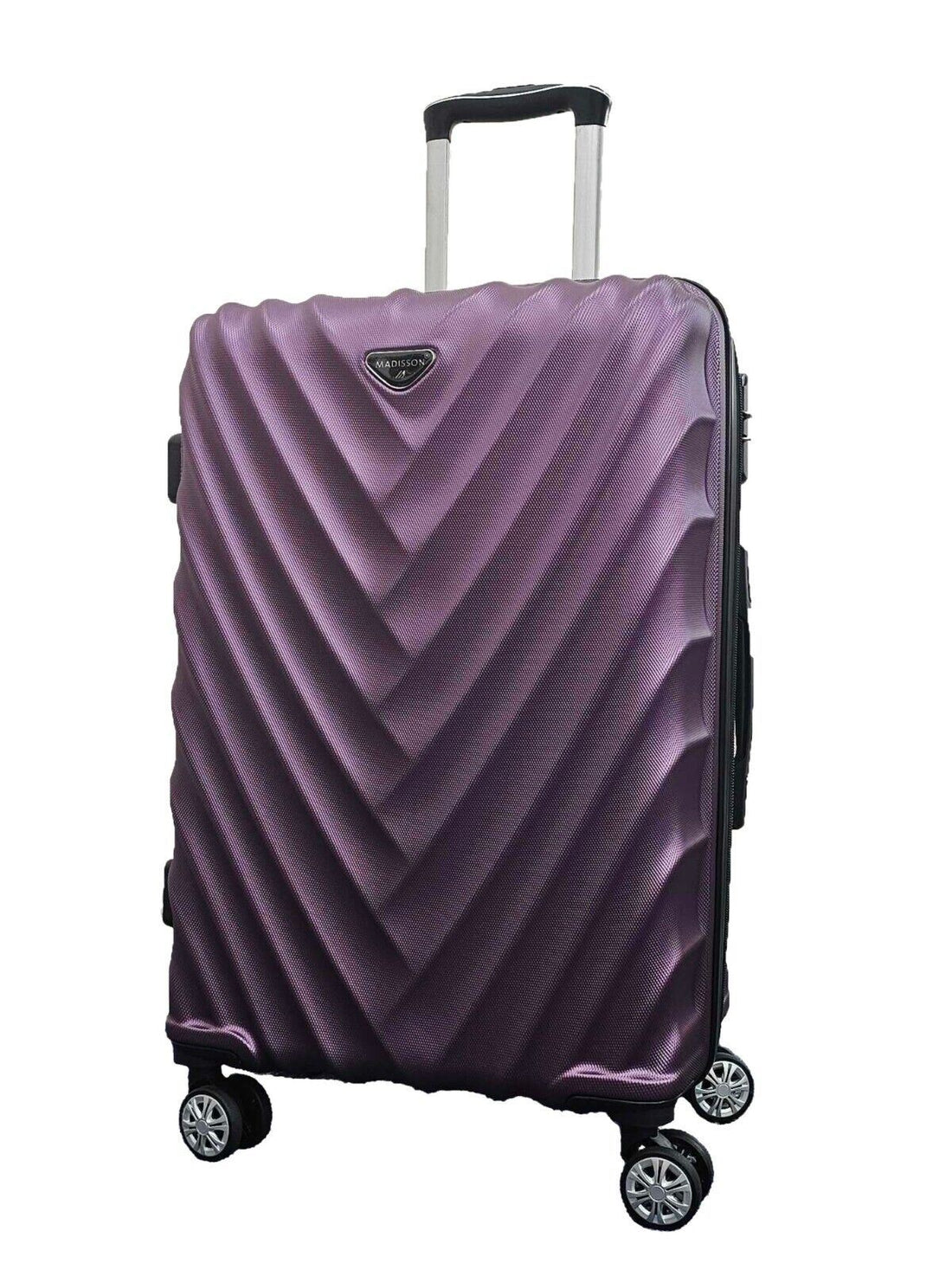 Chatom Large Hard Shell Suitcase in Purple