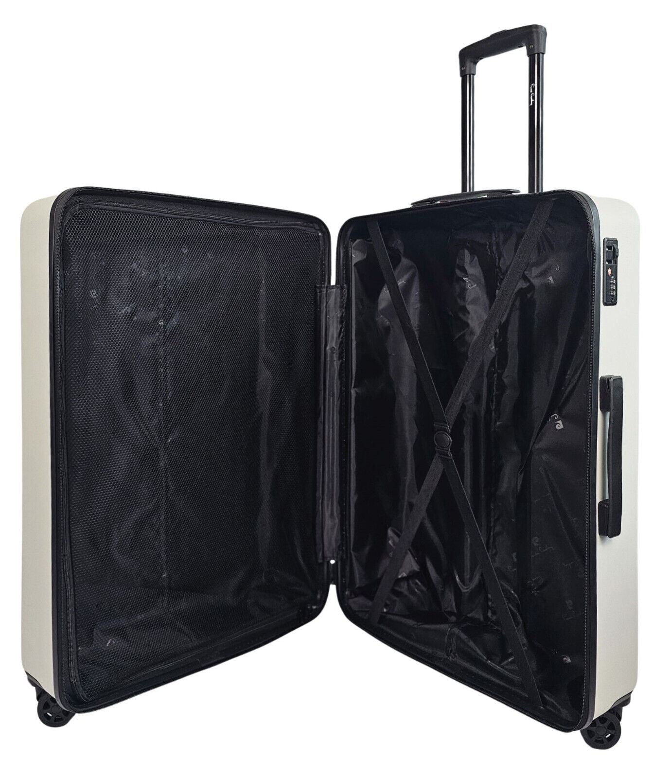 Cullman Large Hard Shell Suitcase in White