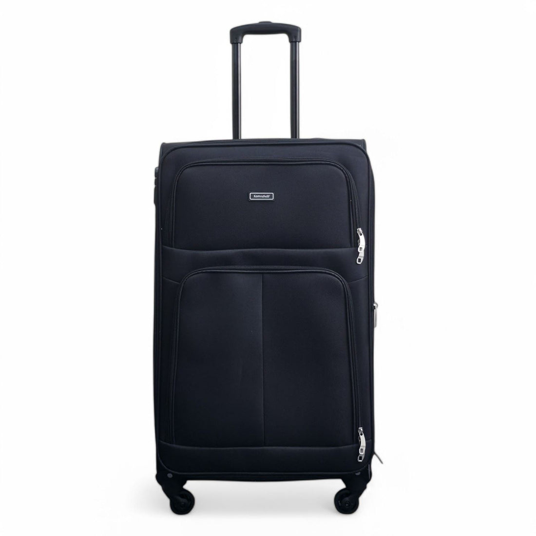 Tahara Large Soft Shell Suitcase in Black