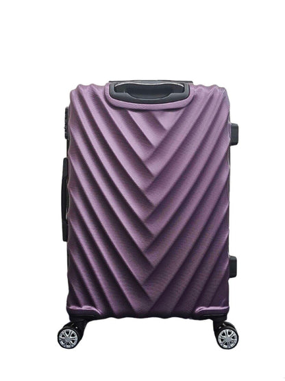 Chatom Large Hard Shell Suitcase in Purple