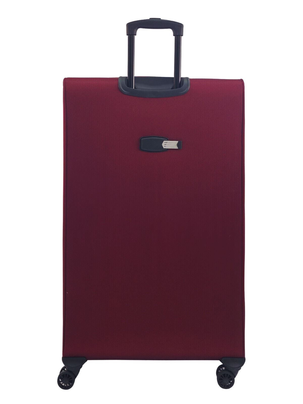 Ashland Extra Large Soft Shell Suitcase in Burgundy