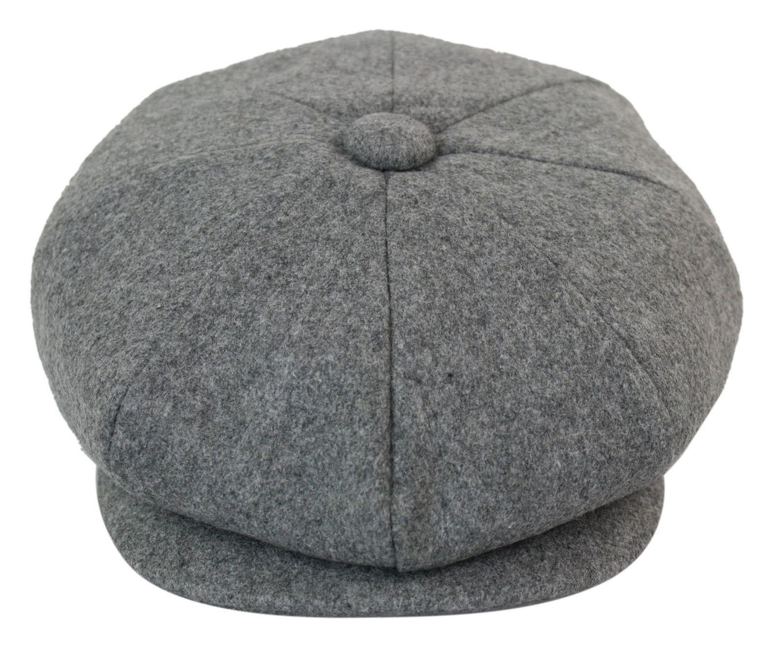 Mens Peaky Blinders Newsboy Wool 8 Panel Gatsby Flat Baker Hat
