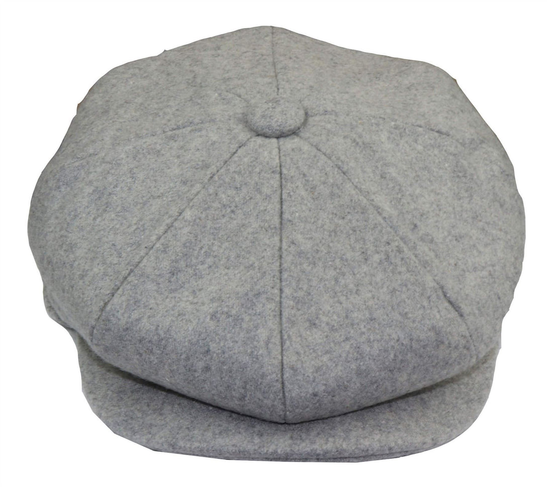 Mens Peaky Blinders Newsboy Wool 8 Panel Gatsby Flat Baker Hat