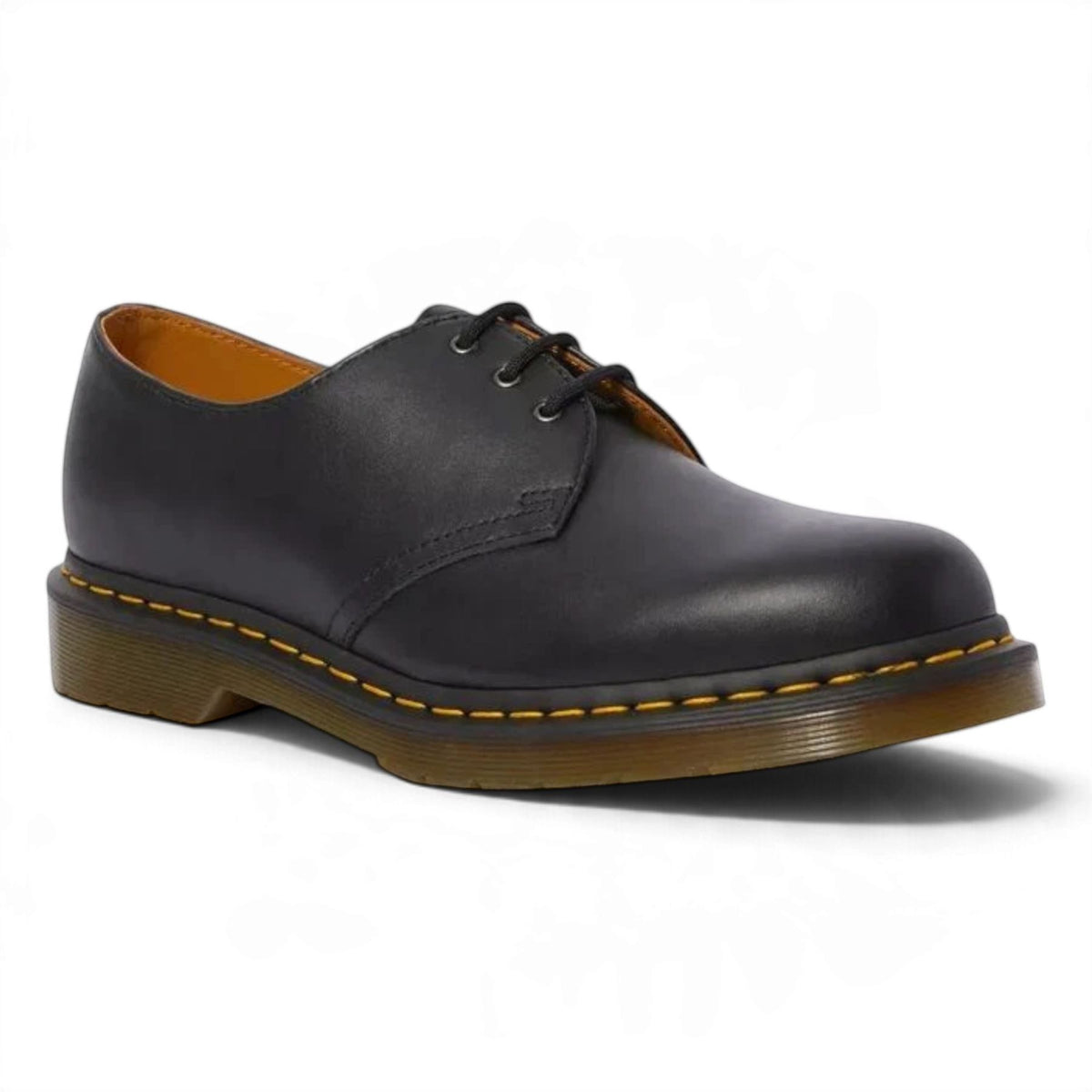 Dr Martens 1461 Black Nappa Leather 3-Eye Oxford Shoes - 11838001