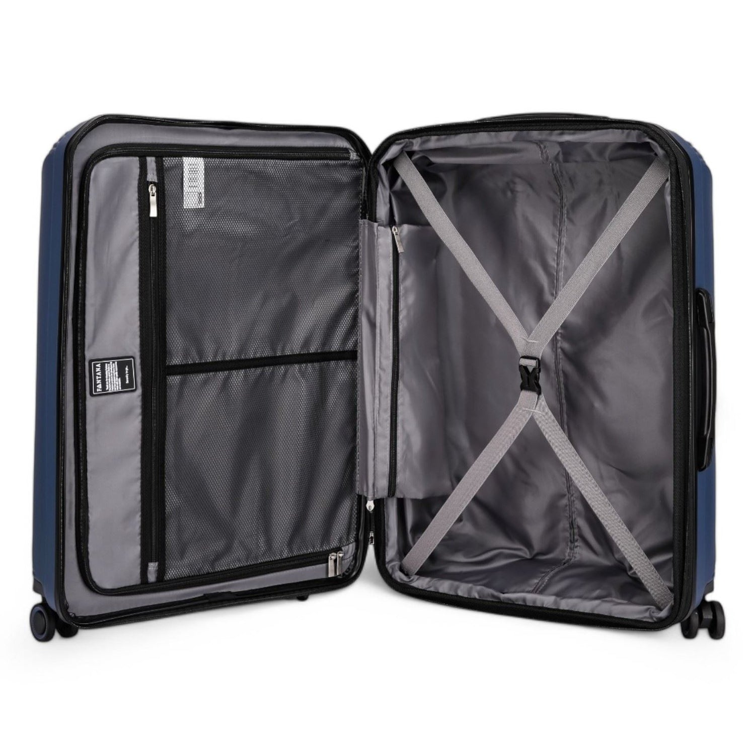 Abiko Large Hard Shell Suitcase in Black