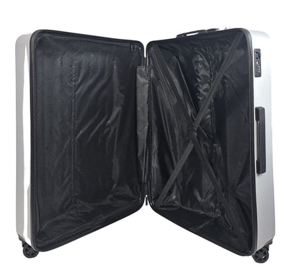 Cullman Large Hard Shell Suitcase in Silver
