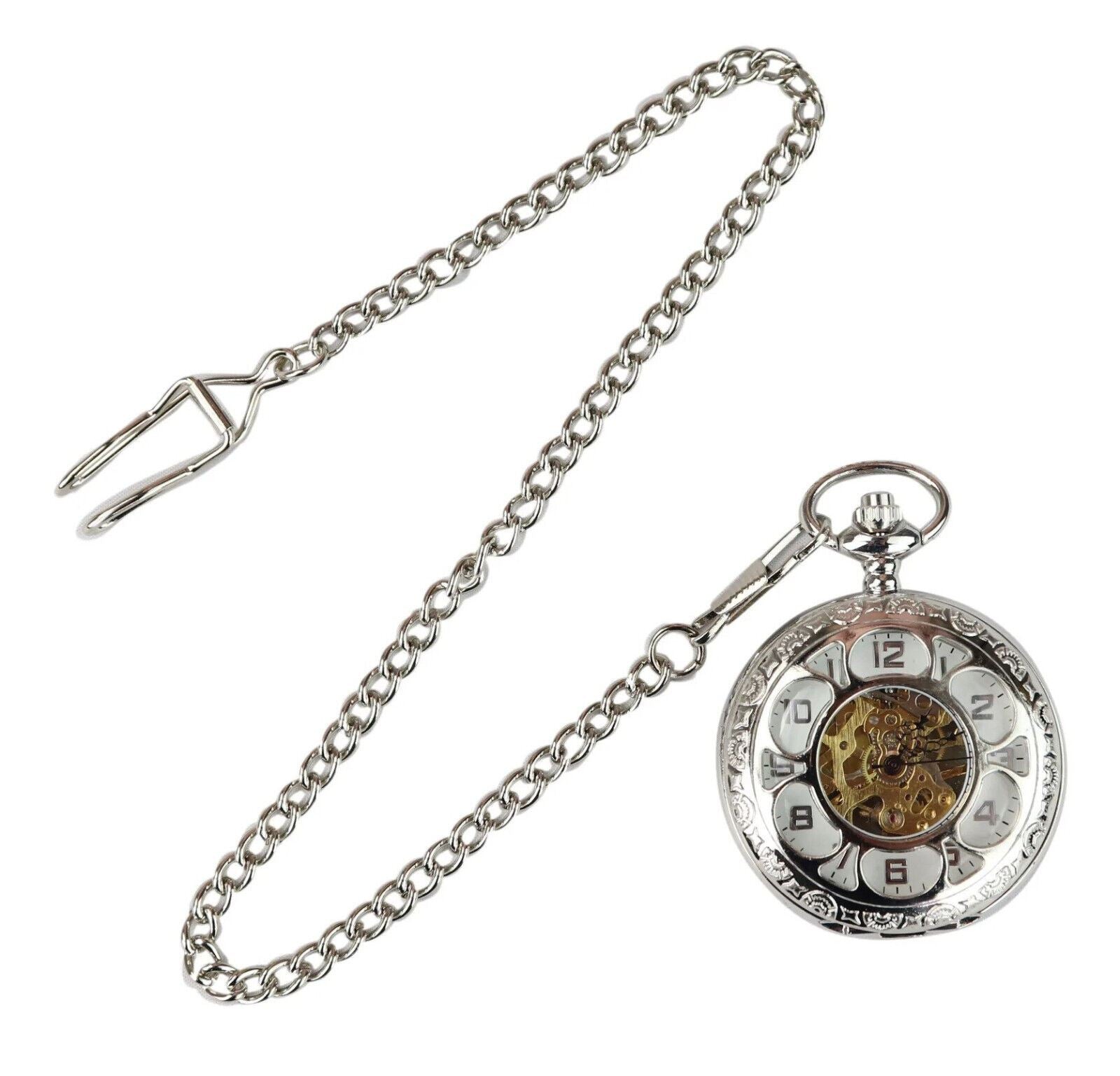 Pocket Watch Mechanical Peaky Blinders Hunter Automatic