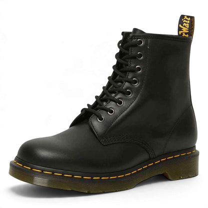 Dr Martens 1460 Black Nappa Leather 8-Eye Combat Boots - 11822002
