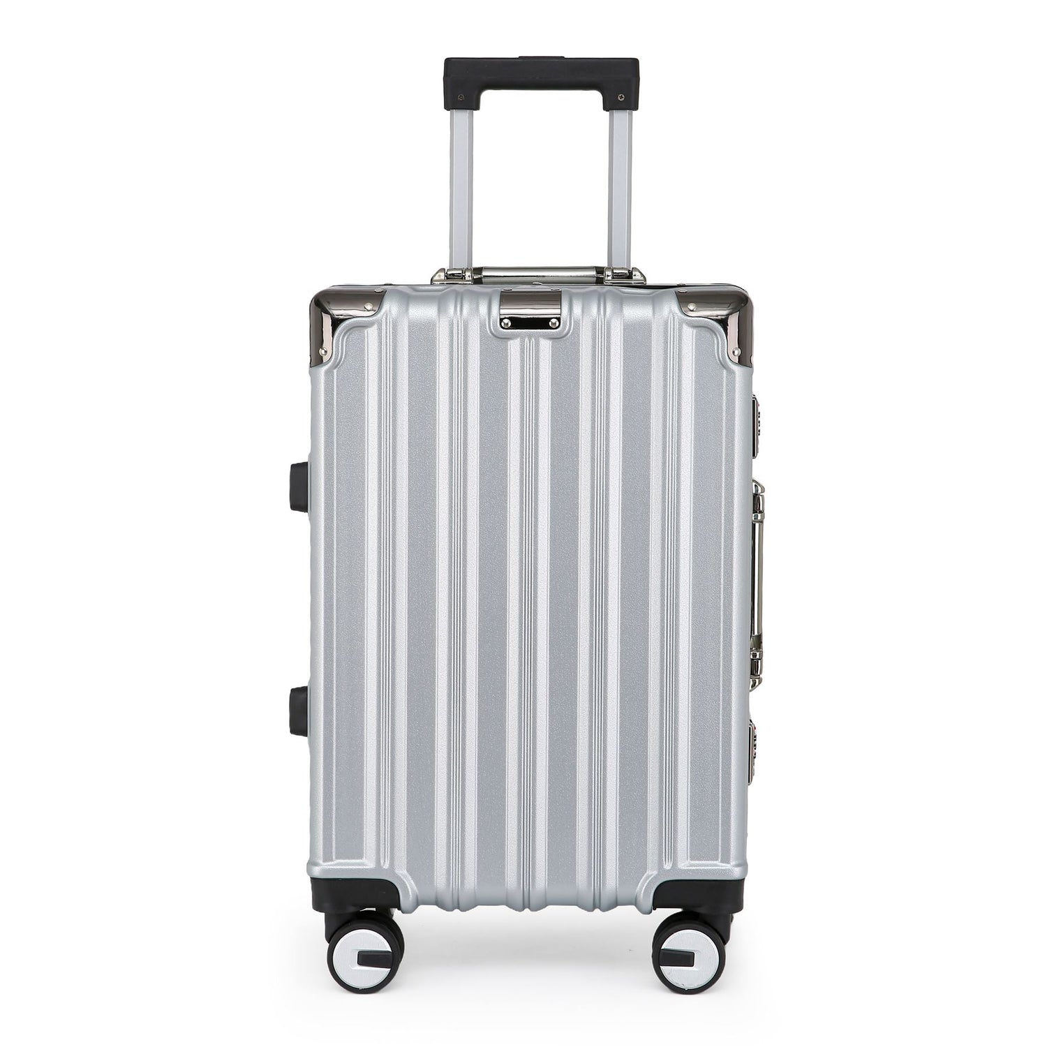 Airdrie Set of 3 Hard Shell Suitcase in Silver