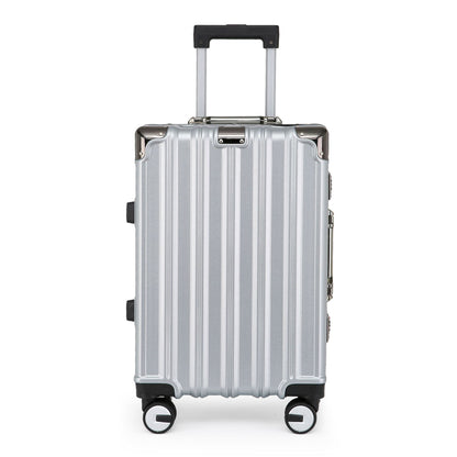 Airdrie Set of 3 Hard Shell Suitcase in Silver