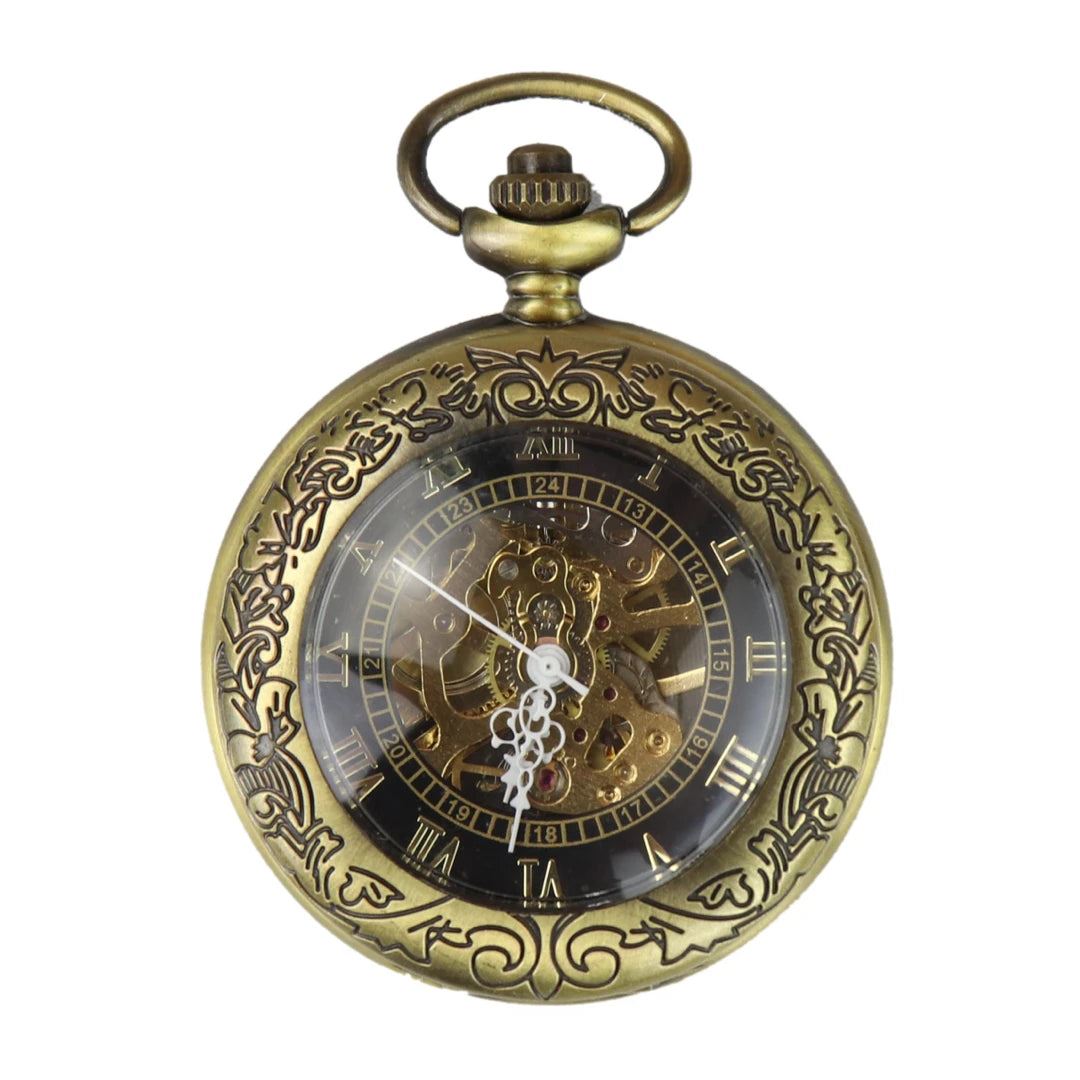 Pocket Watch Mechanical Peaky Blinders Hunter Automatic
