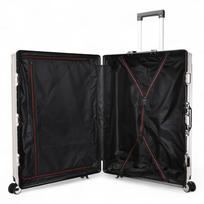 Airdrie Large Hard Shell Suitcase in White