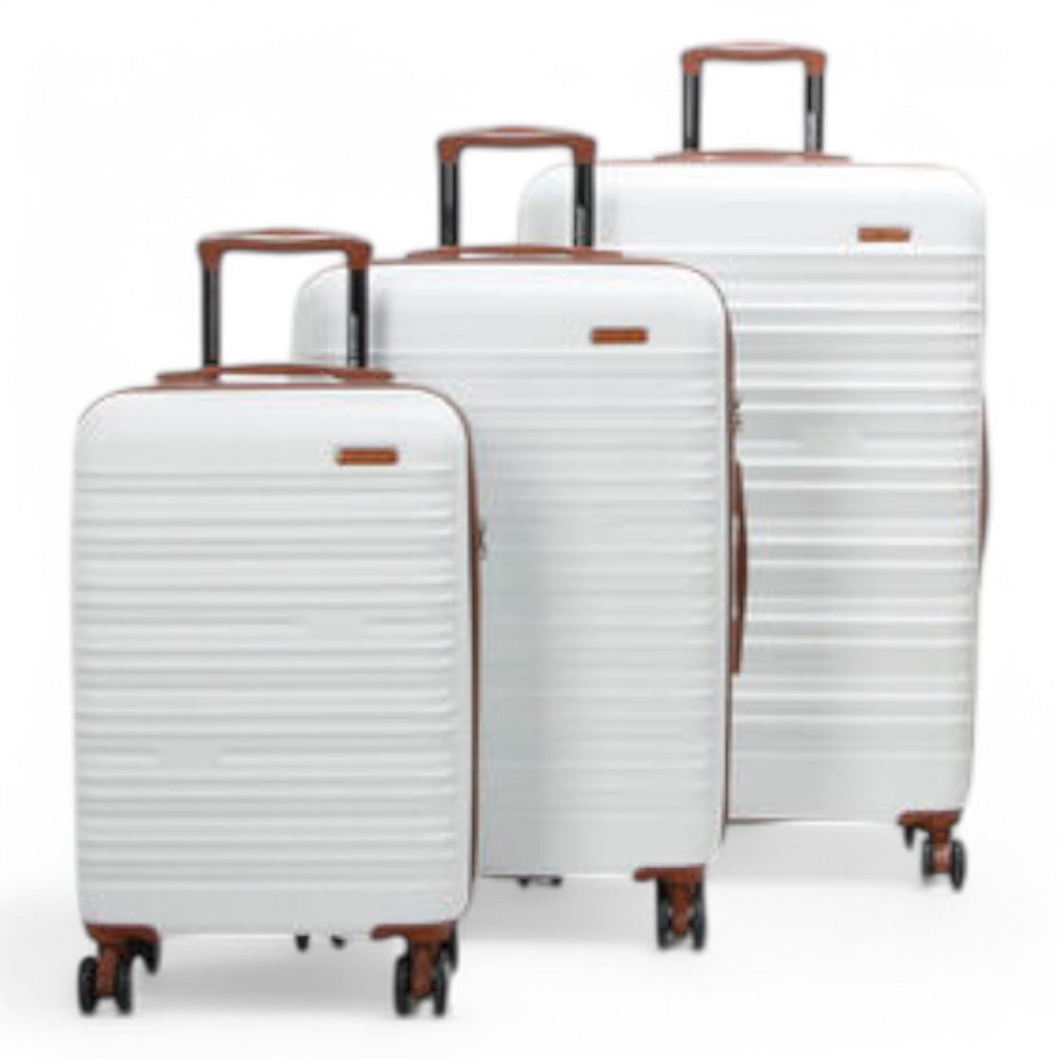Armidale Set of 3 Hard Shell Suitcase in Cream