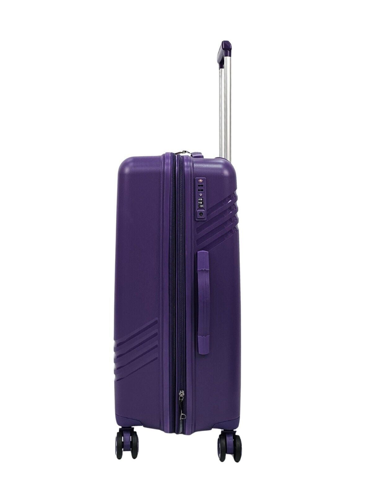 Brookwood Medium Hard Shell Suitcase in Purple