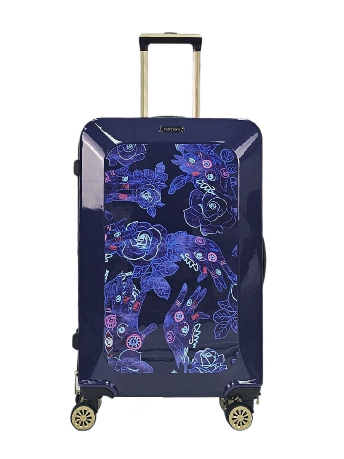 Butler Medium Hard Shell Suitcase in Blue