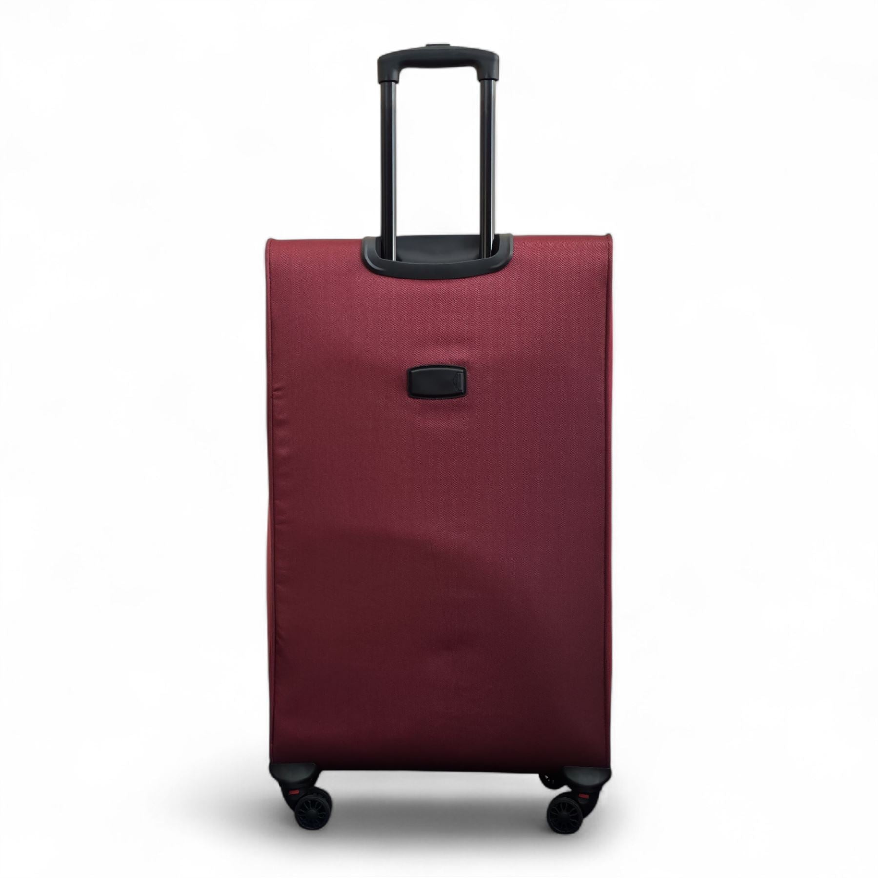 Gosford Large Soft Shell Suitcase in Burgundy Red