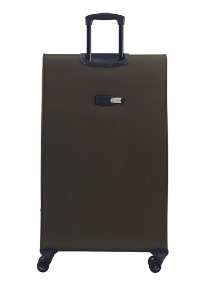 Ashland Extra Large Soft Shell Suitcase in Khaki