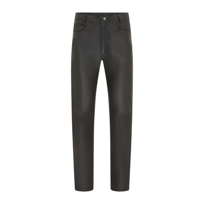 Mens Lamb Leather 501 Biker Jeans - Istanbul