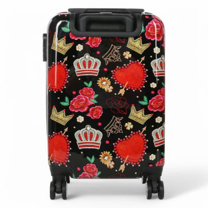 Ballina Cabin Hard Shell Suitcase in Black Queen Rosses