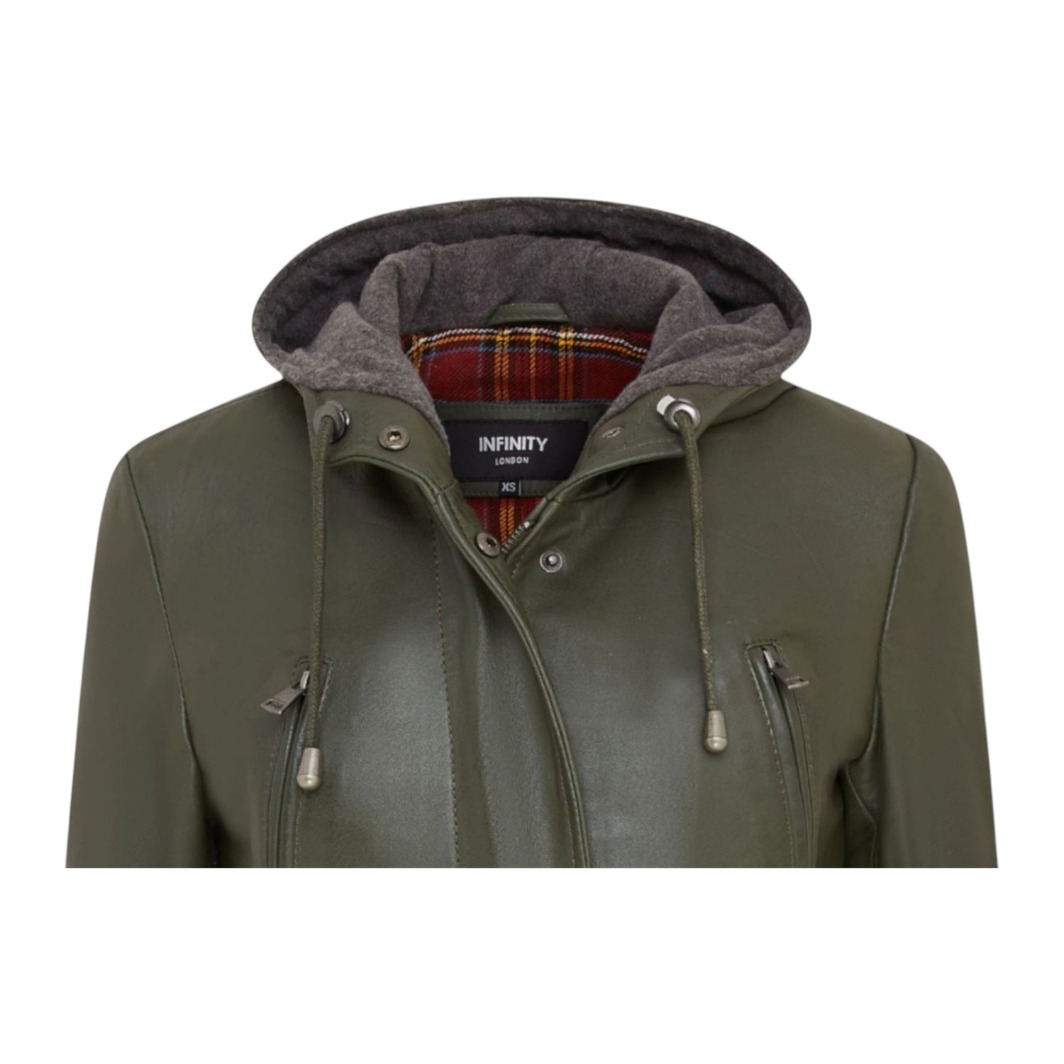 Womens Mid Length Hooded Parka Jacket-Oakengates