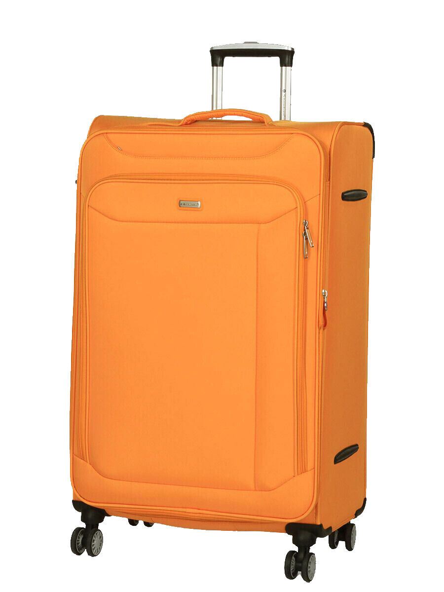 Centreville Large Soft Shell Suitcase in Yellow