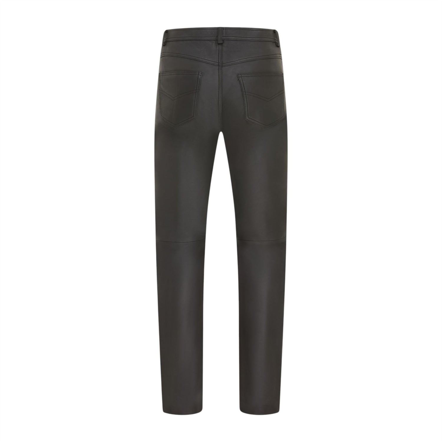 Mens Lamb Leather 501 Biker Jeans - Istanbul