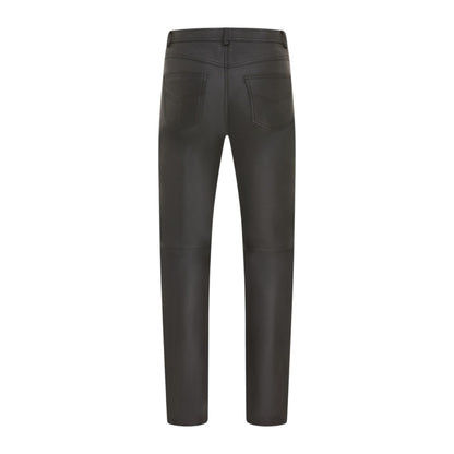 Mens Lamb Leather 501 Biker Jeans - Istanbul