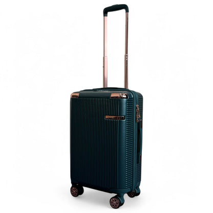 Cowra Cabin Hard Shell Suitcase in Dark Green