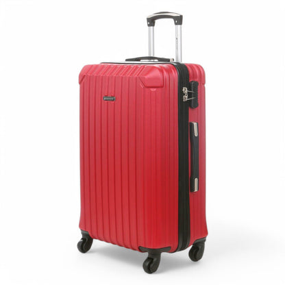 Corowa Medium Hard Shell Suitcase in Red