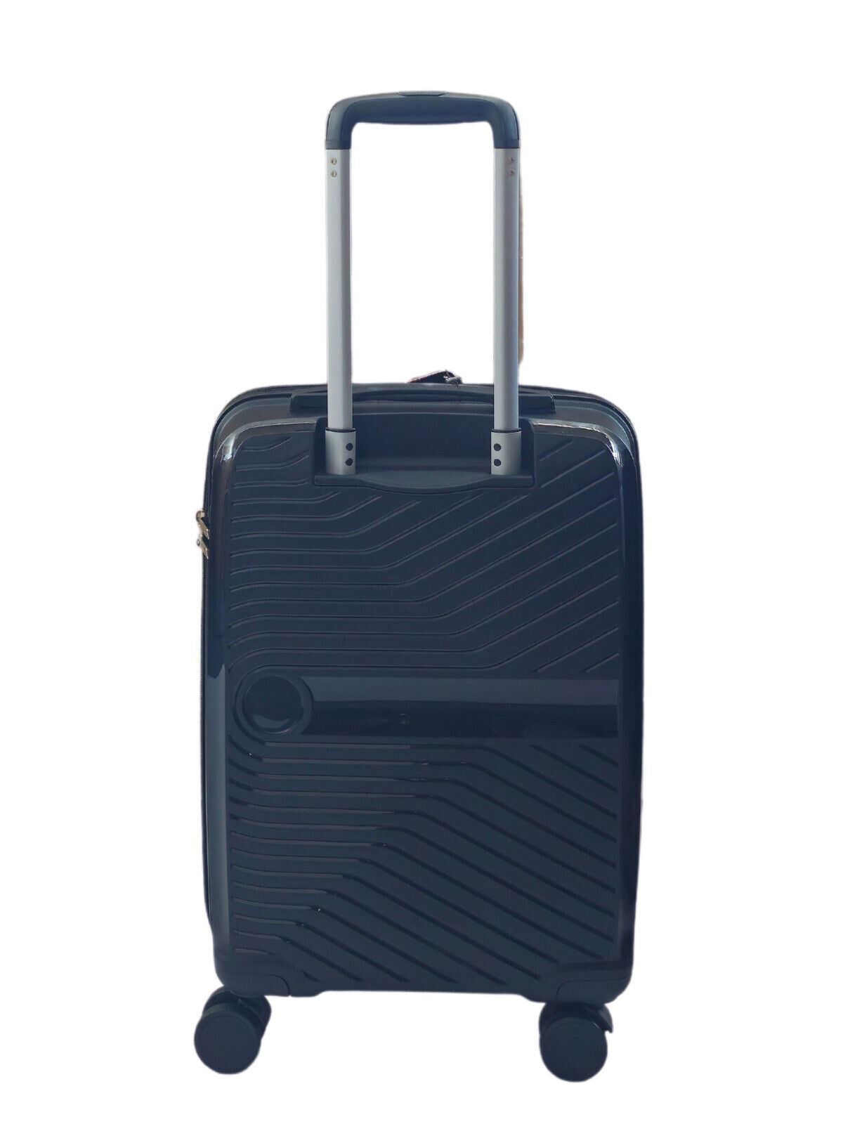 Abbeville Cabin Hard Shell Suitcase in Black