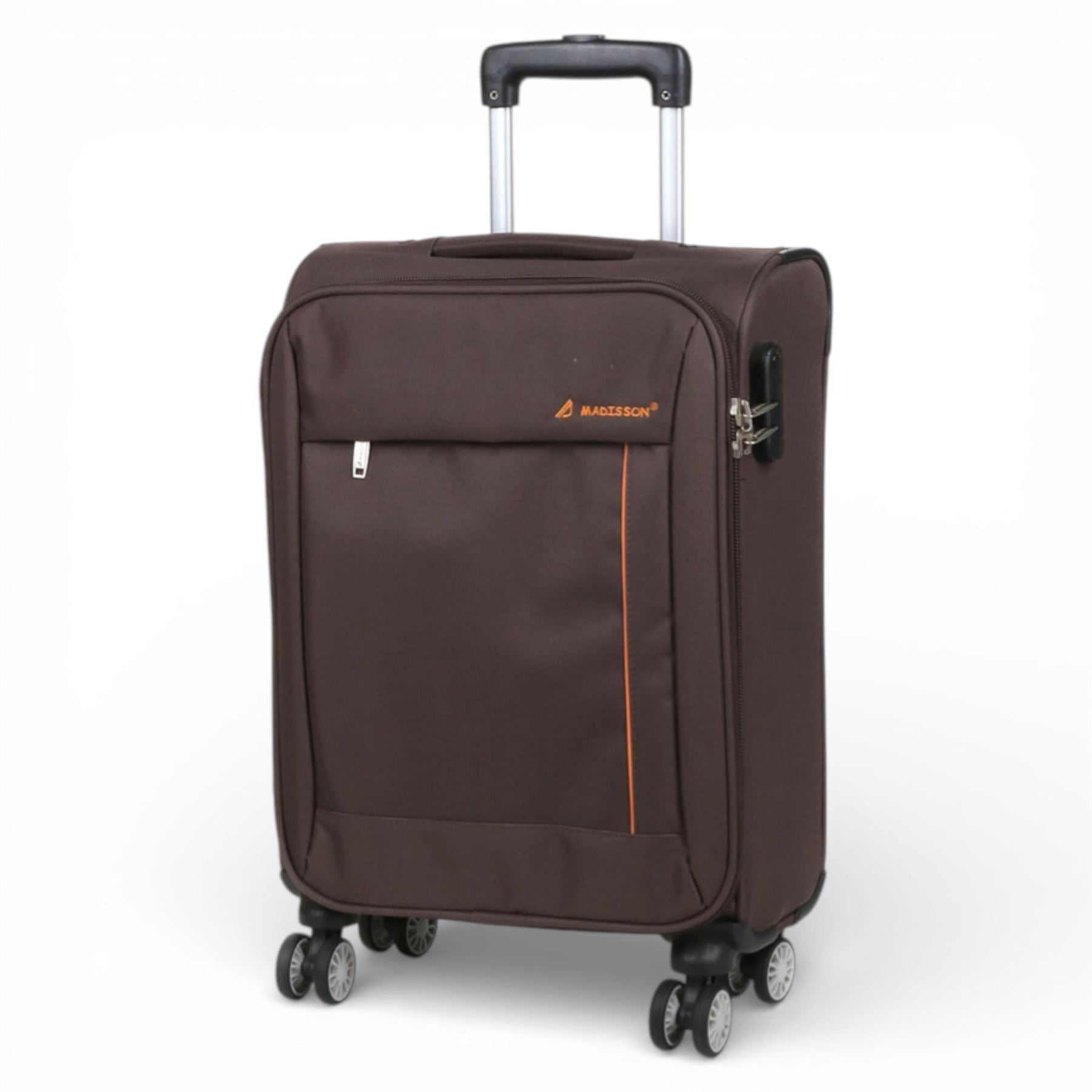 Carrollton Cabin Soft Shell Suitcase in Brown