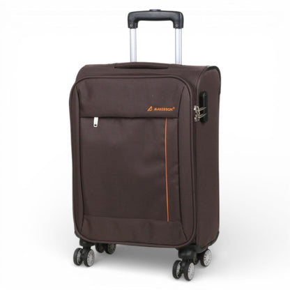 Carrollton Cabin Soft Shell Suitcase in Brown