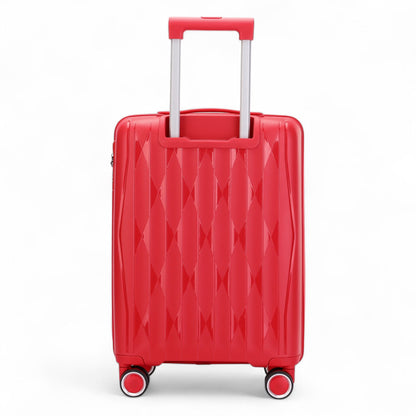 Burnaby Cabin Hard Shell Suitcase in Red