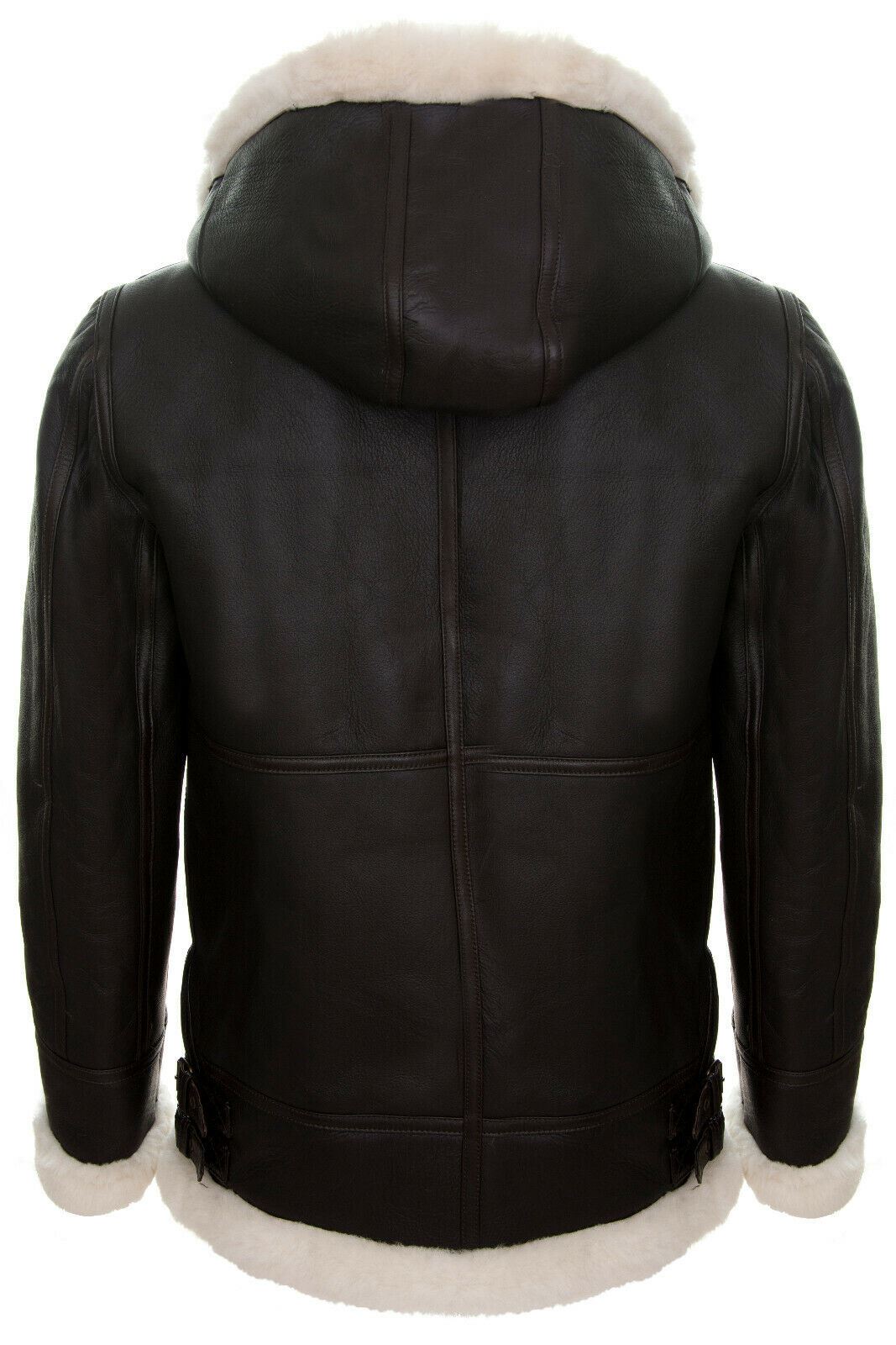 Mens B3 Hooded Sheepskin Flying Jacket-Harwich