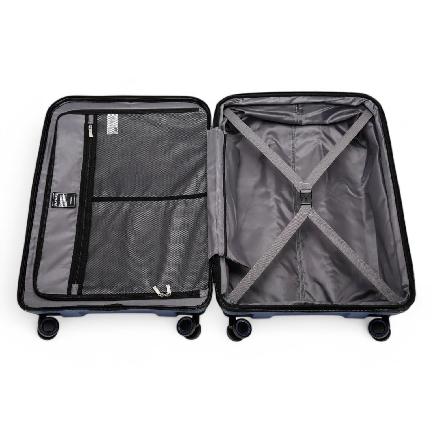 Abiko Large Hard Shell Suitcase in Black
