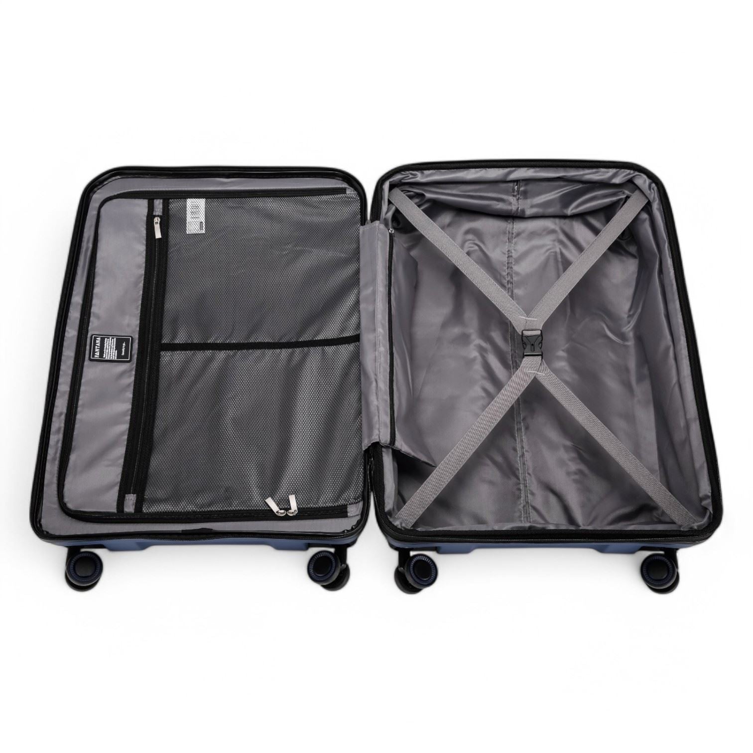 Abiko Large Hard Shell Suitcase in Black