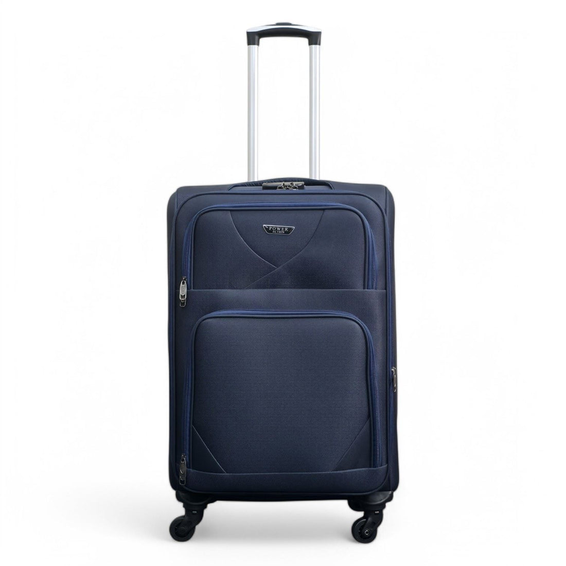 Nagoya Medium Soft Shell Suitcase in Navy