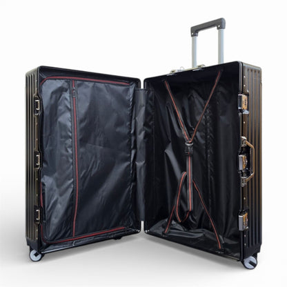 Airdrie Set of 3 Hard Shell Suitcase in Black